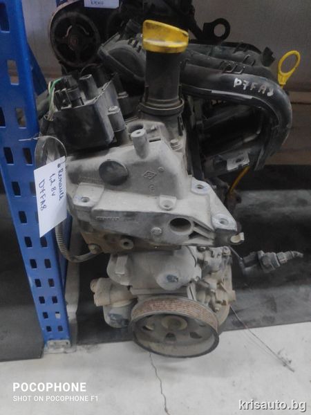 Двигател Рено 1.2 8В Бензин / Renault 1.2 8V – D7FA8