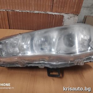 Ляв фар Xenon Mitsubishi Outlander 2010г. Със Забележки!