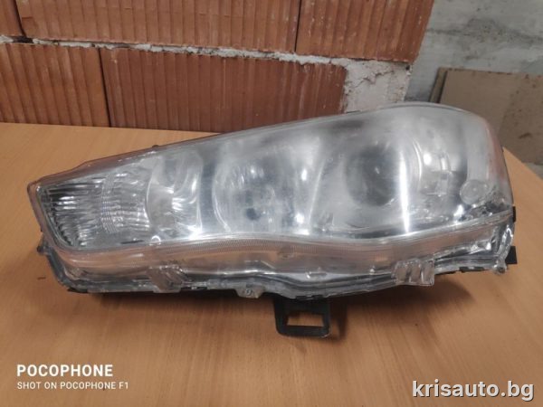 Ляв фар Xenon Mitsubishi Outlander 2010г. Със Забележки!