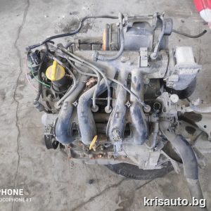 Двигател Renault Twingo 1.2 8V / Рено Туинго 1.2 8В 2009г. код: D7F