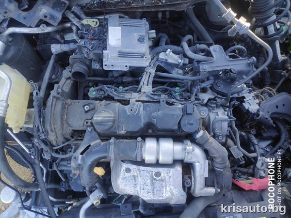 Двигател Ford Fiesta 1.6TDCI / Форд Фиеста 1.6ТДЦИ 2012г. Код: TZJA