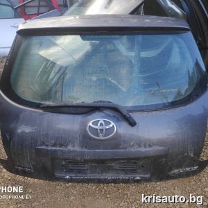 Врата багажник Toyota Auris / Тойота Аурис 2008г.- СЪС ЗАБЕЛЕЖКИ