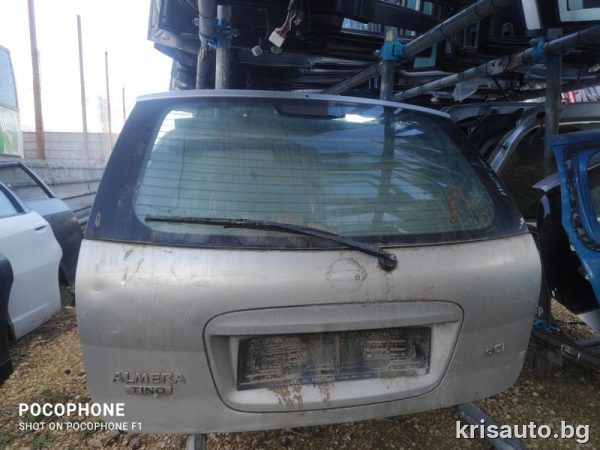 Врата багажник Nissan Almera Tino/Нисан Алмера Тино 04г. Със Забележки
