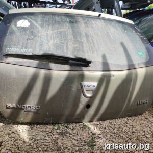 Врата багажник Dacia Sandero/ Дачия Сандеро 2009г. Със Забележки!
