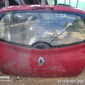 Врата багажник Renault Twingo / Рено Туинго 2009г. Със Забележки!
