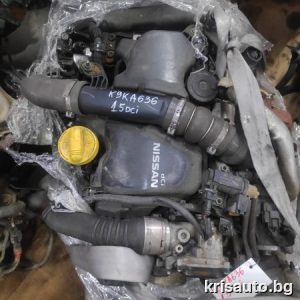 Двигател Renault - Nissan 1.5DCI / Рено - Нисан 1.5ДЦИ Код: K9K A636