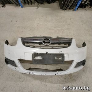 Предна броня Opel Corsa D / Опел Корса Д СЪС ЗАБЕЛЕЖКИ 2008г