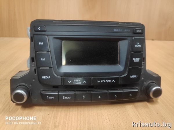 CD – Mp3 Radio music player Hyundai i10 / СД – Радио Хюндай И10 2019г