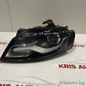 Ляв фар за Audi A4 B8 2010 Active Xenon / Ауди А4 Б8