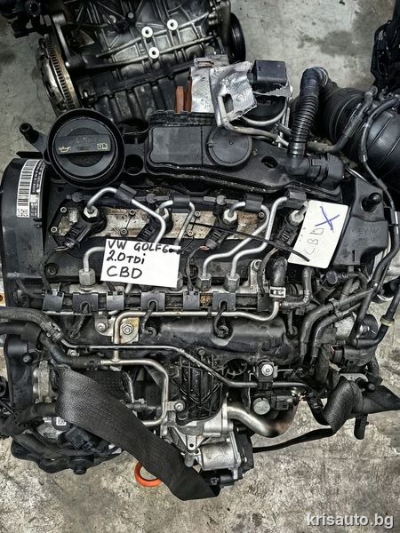 Двигател Volkswagen Golf 6 2.0 TDI / Фолксваген Голф 6 – CBD