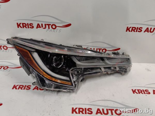 Десен фар Toyota Corolla 2019-23 LED / Тойота Корола- СЪС ЗАБЕЛЕЖКИ
