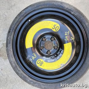 Резервна гума - патерица 18 цола 5x100 VW - Audi  - Skoda / Ауди