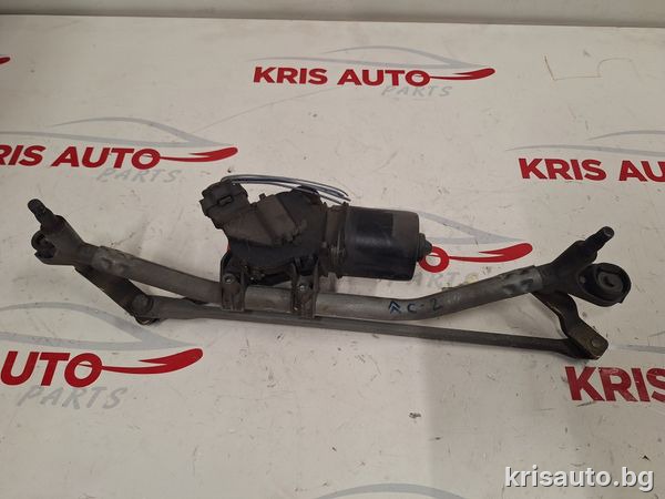 Моторче – механизъм предни чистачки Citroen C2 / Ситроен Ц2 2005г.