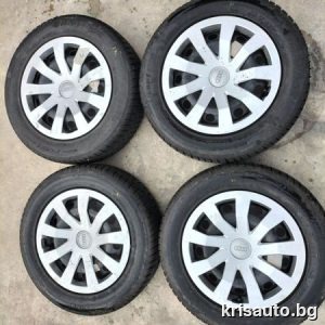 4бр. Железни джанти 15цола 5x100 VW Polo / Seat Ibiza  / Audi A1