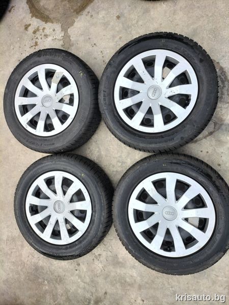 4бр. Железни джанти 15цола 5×100 VW Polo / Seat Ibiza  / Audi A1