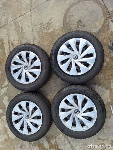 4бр. Железни Джанти 15 цола 5×100 Audi A1 / Vw polo / Seat Ibiza