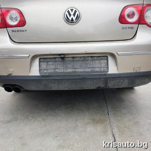 Задна броня VW Passat 6 / Фолксваген Пасат 6 седан Със Забележки! 2005