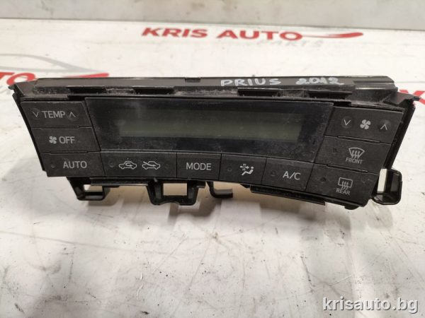 Управление климатроник Toyota Prius / Тойота Приус 2012г.