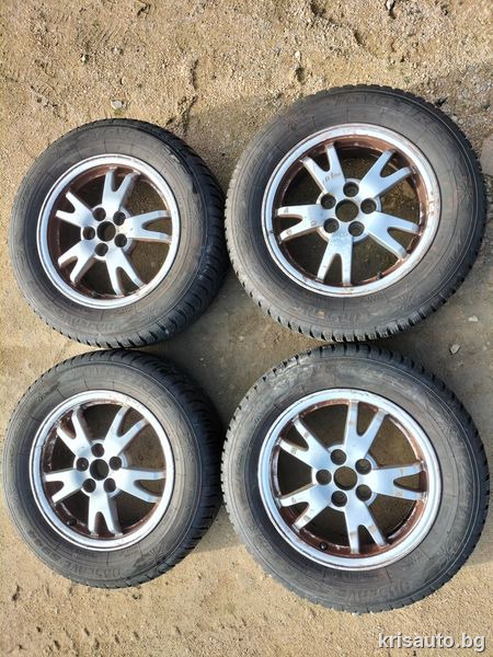 4бр джанти с гуми 15 цола 5×114.3 Toyota Prius / Тойота Приус