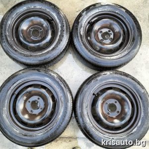 4бр железни джанти 15цола 4x108 Peugeot / Пежо 207