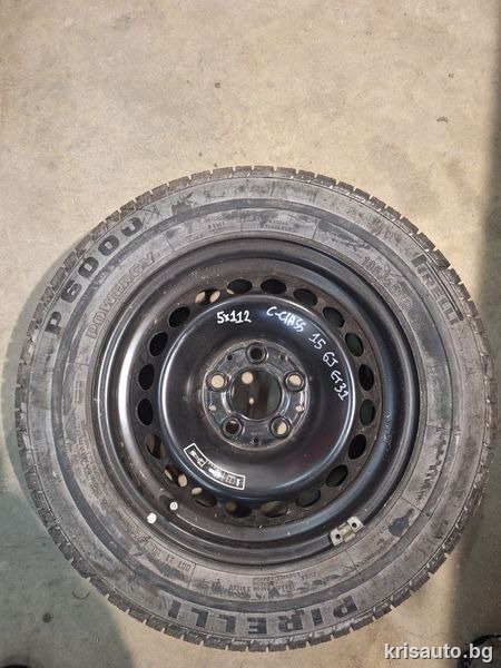 Резервна гума 15 цола 5×112 Mercedes  / Мерцедес