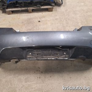 Задна броня с парктроници Peugeot 508 / Пежо 508 седан 2011г.