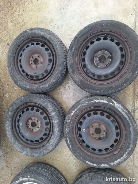 4бр. Джанти с гуми 16 цола 5х112 Vw Passat 6 / Пасат 6