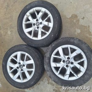 3бр. Джанти с гуми 16 цола 4x100  Renault Captur / Рено Каптюр 2019г.