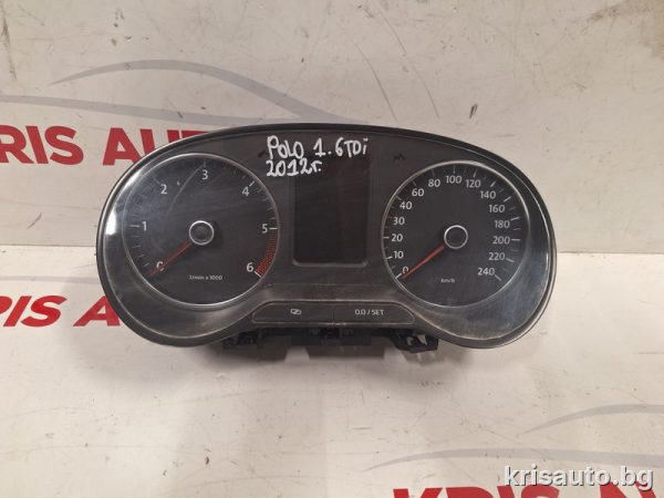 Километраж Vw Polo 1.6TDI / Фолксваген Поло 1.6ТДИ 2012г.