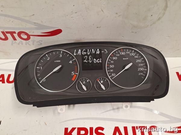Километраж Renault Laguna III 2.0DCI / Рено Лагуна 3 2.0 ДЦИ 2010г.