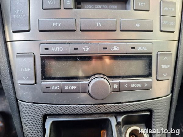 Управление климатроник Toyota Avensis / Тойота Авенсис 2005г.