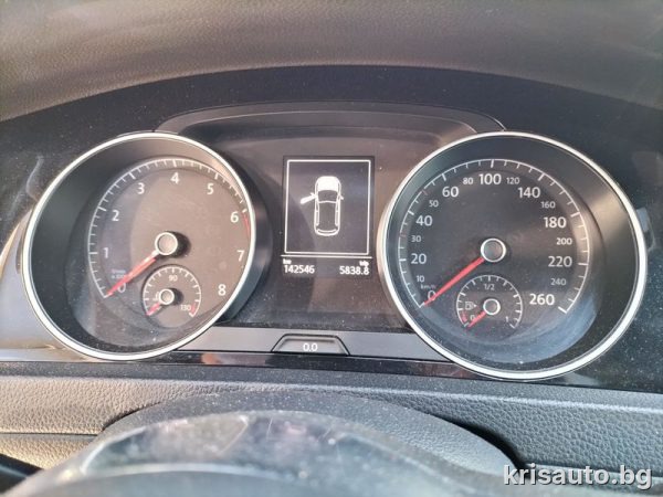 Километраж VW Golf 7 1.4TSI / Фолксваген Голф 7 1.4ТСИ 2016г.