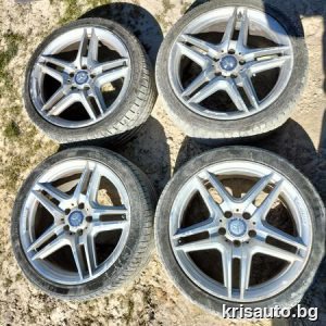 4бр джанти AMG  18 цола 5x112  Sport Packet Mercedes W204 / Мерцедес