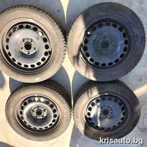 4бр джанти с гуми 16 цола 5x112 Passat 6 / Пасат 6