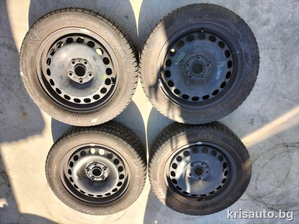 4бр джанти с гуми 16 цола 5×112 Passat 6 / Пасат 6
