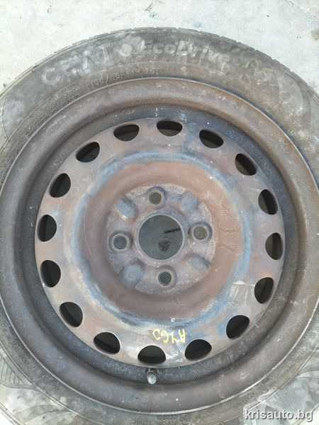 Резервна гума 14 цола 4×100 Toyota Aygo / Тойота Айго
